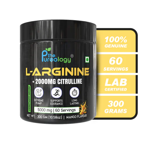 L-Arginine + 2000 MG Citrulline ( Mango, 300gm)